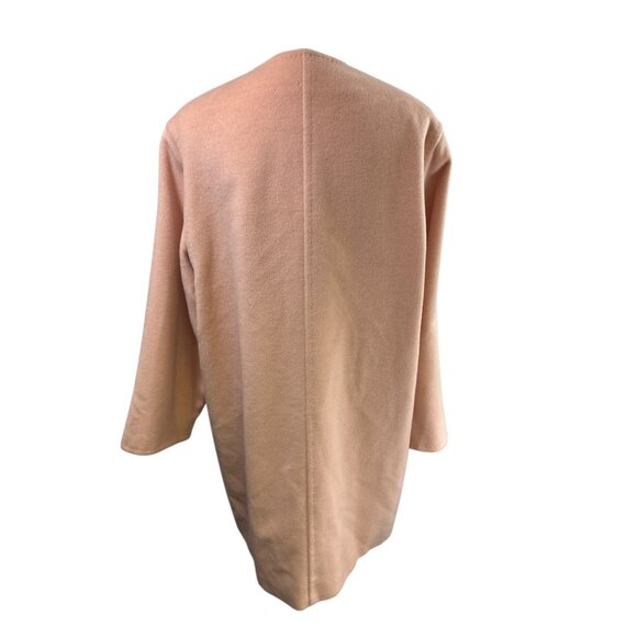 MAX MARA Wool Cashmere Coat Oversized US8 Made in Italy Old Money * Moth Holes - Picture 7 of 16